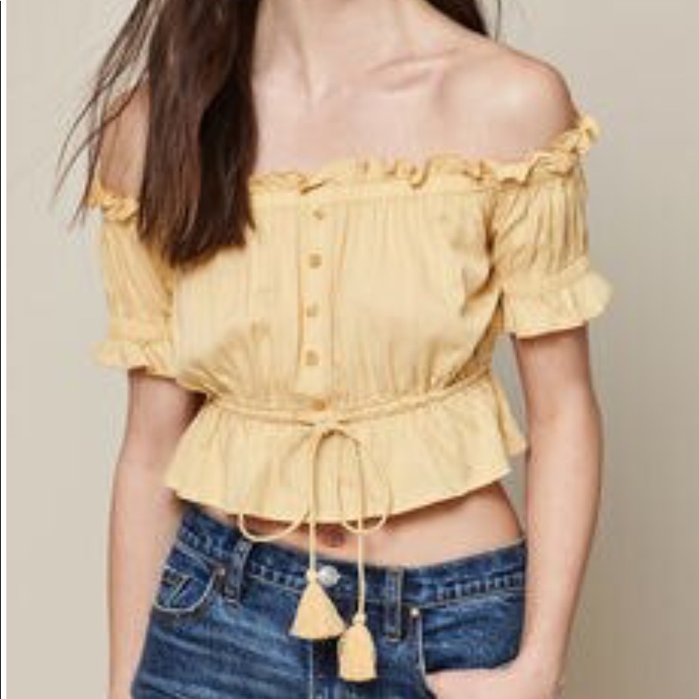 Pacsun Off The Shoulder Top